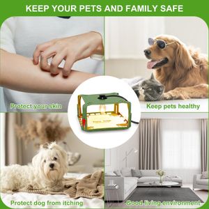 GAESHOW Flea Trap Lamp 2-Pack – Indoor Insect Catcher