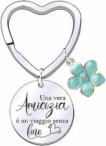 MNBVBV Portachiavi Regalo Amica Compleanno Regalo Collega Idee Regalo Migliore Amica Collega Speciale Originali Portachiavi Amicizia Donna Regalo Donna Uomo Compleanno Regalo Laurea Sorella Ragazza