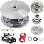 Bestauto Golf Cart Secondary Driven Power Clutch Kit Metal Surface Drive Clutch 1985-2007 Driven Clutch Kit Compatible with Yamaha Low End G2-G28 Golf Cart (with Spring)