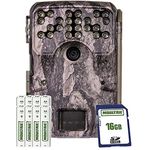 Moultrie A900i Bundle Trail Camera (2020) | Batteries | 16 MB SD Card | Compatible with Moultrie Mobile, Moultrie Pine Bark (MCG-14002)