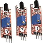 AZDelivery 3 x KY-026 Flame Fire Detection Sensor Module compatible with Arduino Including E-Book!