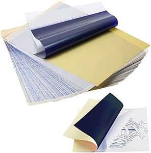 Tattoo Transfer Paper, 50PCS Tattοο Thermal Stencil Paper, 4 Layers Premium DIY Tattοο Tracing Paper Transfer Kit Supplies, Size A4 TTP-50