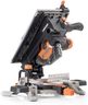 Evolution Power Tools R210MTS-G2 Convertible Mitre/Table Saw, Compact Multi-Function & Multi-Material Cutting, -47˚ Bevel & +/- 45˚ Mitre Angle, TCT Blade Included Cuts Wood, Plastic, Metal, 210mm