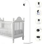 TTFP Baby Monitor Floor Stand Holder, Adjustable Height Baby Monitor Mount (180CM)