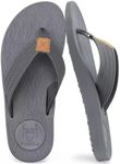 KuaiLu Flip Flops for Mens Arch Sup