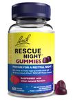 Rescue Night Gummies (Raspberry), For A Restful Night's Sleep, Natural Flower Essences, Helps Switch Off From Repetitive Thoughts, Disconnect from Distractions, Night Support, Aid a Restful Night