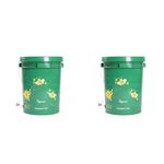 Ugaoo Home Compost Bin to Convert Kitchen Waste Into Fertilizer, 20 Litre (Set of 2)