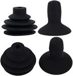 4 Pcs Electric Wheelchair Joystick Controller Knob and Gaiter Wheelchair Accessories Black Powerchair Mobility Aid Joystick Button Cap Power Chair Parts Joystick Knob