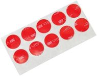 TapeCase 3M 4905 CIRCLE-1.5"-100 Clear Double Sided General Purpose Acrylic Tape, 20 mil (0.51mm) Thick, 1.5 in Circle (Pack of 100)