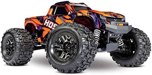 Traxxas 90076-4ORNG HOSS Monster Truck Brushless 1:10 RTR TSM SR VXL-3S - Orange RC Model Car