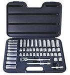 ATD Tools 1247 3/8 Drive 12-Point 47-Piece SAE and Metric Pro Socket Set