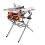 15 Amp 10 in. Table Saw with Folding Stand