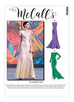 McCalls Pattern M8038B5 Misses' & Women's Special Occasion Dresses, Paper, Various, B5 (8-10-12-14-16)