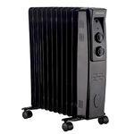 Belaco 2500W Oil Filled Radiator Heater, 11 Fins Portable Radiator
