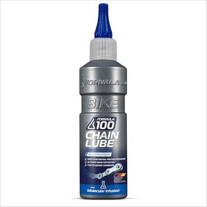 Formula 100 All Conditions Bike Chain Lube – All-Weather Lubricant for Bicycles & Electric Bikes – Protects Against Wear, Reduces Friction, Fights Corrosion – 120ml (4.06 oz)
