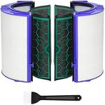 Dyson Filter, Housmile Dyson Filter Replacement & Dyson Hepa Filter Replacement, TP04 HP04 DP04 Sealed Two Stage 360° Filter System Pilteure Cool Filter True HEPA Filter Activated Carbon Filter