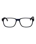 Mens Rectangular Optical Glasses in Blue Black