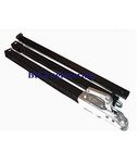 BH Engineering 3 Piece Heavy Duty 3.5 Ton Recovery Towing Bar Tow Pole 1.8M Car/Van/4x4 Hitch & Shackle Vehicle Emergency Breakdown Rescue - 50mm Ball Coupling