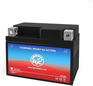 PGO G-Max 50 50CC Scooter and Moped Replacement Battery - This is an AJC Brand Replacement