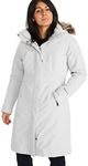 Marmot Chelsea Women's Waterproof Down Rain Coat, Fill Power 700, Platinum, Medium