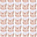 Sky Vogue Unisex Adult Polypropylene (PP) and Spunlace INVALID DATA (Pack of 10) (Spun lace Disposable Brief_White_Standard)