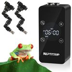 REPTITRIP Reptile Mister – Humidifier for Tanks, Amphibians, and Rainforest Plants with Timer and Manual Spray Functions