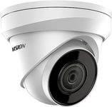 ECI-T24F2 4MP POE IP Turret Dome Camera 2.8mm 98° Wide Viewing Angle, True WDR, 98ft EXIR Night Vision, Full Metal IP67 Outdoor Rated, H.265+, Plug and Play Compatible with Hik Vision NVR