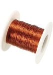 GREENARTZ Enamelled copper wire for electrical winding craft use (24 Gauge, 200Mtr)