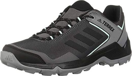 adidas Outdoor Women's Terrex Eastrail Hiking Boot, Grey Four/Core Black/Clear Mint, 7.5 US