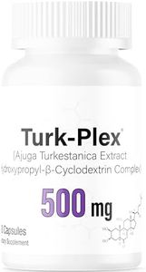 Gorilla Mind Turk-Plex® (Turkesterone) - Complexed with Hydroxypropyl-β-Cyclodextrin for Enhanced Bioavailability (500 mg x 60 Capsules)