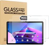 [2 Pack] Dabaca Screen Protector for Lenovo Tab M10 Plus 3rd Gen 10.6 Inch 2022, Premium Tempered Glass Film for Lenovo Tab M10 Plus 10.6", 9H Hardness, Anti-Scratch, Bubble Free, HD Clarity, Clear