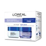 L'Oreal Paris White Perfect Day Cream & White Perfect Night Cream Combo Pack, 100 g