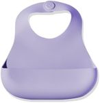 Babynetic Magnetic Silicone Bib (Grape Crush)