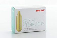 20 x 8g CO2 soda capsules carbonic acid cartridges for soda soda, soda siphons & water bubbler