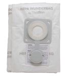 HEPA Dustless Technologies Wunderbag-Shop Vac Universal High Capacity Pre-Filter Bags for Wet Dry Vacuums, 2 Pack. Commercial, Contractor, Professional, Home use. Wet and Dry Vac (8-10 Gallon)