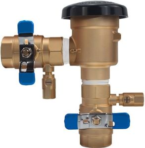 1" 720A Pressure Vacuum Breaker for Zurn Wilkins, Thickened Brass Backflow Preventer, Irrigation Backflow Preventer for Non-Potable Irrigation & Industrial Water Systems, 10-Year Warrant