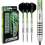 Red Dragon Featherlite 9: 19g - 80% Tungsten Steel Darts with Flights, Shafts