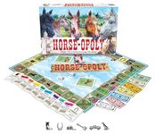 Horse-Opoly Board Game - Family Time Games for Adults and Children, 2 to 6 Players, Strategy Fun For Ages 8 and Up - A Trading Game That Is Straight From The Horse's Mouth