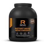Reflex Nutrition Instant Mass Heavyweight - Mass Gainer - Over 1000 Kcal per Serving, 60g Protein, Creatine - High Calorie Post Workout or Before Bed Protein Shake (Chocolate Perfection, 2 kg)