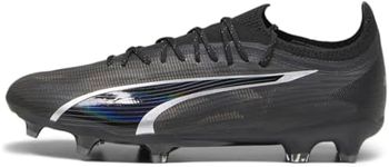 PUMA Mens Ultra Ultimate Firm Ground Soccer Cleats, Black, 8