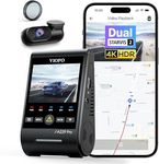 VIOFO A229 PRO 2CH Front and Rear 4K+2K HDR Dual Dash CAM with Sony STARVIS 2 SENSORS Super Night Vision Voice Control (2CH (Front + Rear))