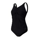 Speedo Women's Essential Grace U-back Maternity 1 Piece Swimsuit, New Black, XL UK