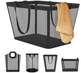 NPET 58.4L Large Laundry Basket Col