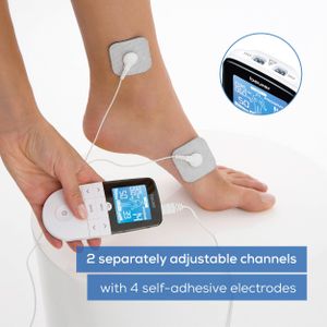 Beurer EM49 Digital TENS & EMS Machine – 3-in-1 Pain Relief, 70 Programs, 2 Channels