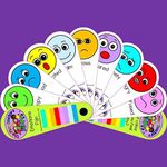 Emotions Face Feelings Fan Flash Cards - ASD / Autism / SEN / Special Needs Nonverbal Speech Delay Social Communication Aid