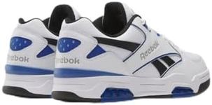 Reebok Men's Bb 4500 Dmx Basketball Shoes White/Vectorblue/Black, Size 8