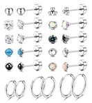 Jstyle Surgical Steel Earrings for 