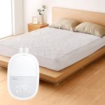 iDOO Water Heated Mattress Pad, Heated Electric Mattress Pad no Electric Wire no Radiation, 12h Timer Setting, Birthday Gifts for Women Men Mom Dad, Energy Saving, 60‘’x80‘’