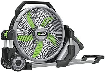 EGO Power+ FN1800 18-Inch 5 Speed 20MPH Portable Misting Fan, Battery and Charger Not Included, Black