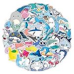 Shark Stickers 50 Packs, Homabachyc